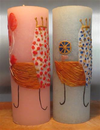 Vaxfolie/Dekoreringsvax/Dekorvax Stockmar, liten, 20x4cm, Guld (25), 12/fp