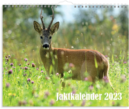 Väggkalender Burde 1738 Jaktkalender, 300x480mm (300x240 mm)