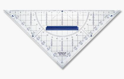 Vinkel / Geometrivinkel Staedtler Mars 568 35, 22cm med handtag