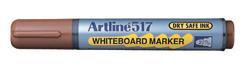Whiteboardpennor Artline EK-517 Rund spets, Brun 1/fp