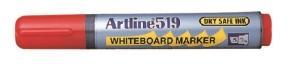 Whiteboardpennor Artline EK-519 Snedskuren spets, Röd 1/fp