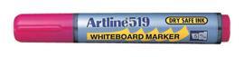 Whiteboardpennor Artline EK-519 Snedskuren spets, Rosa 1/fp